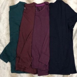 Four shirts